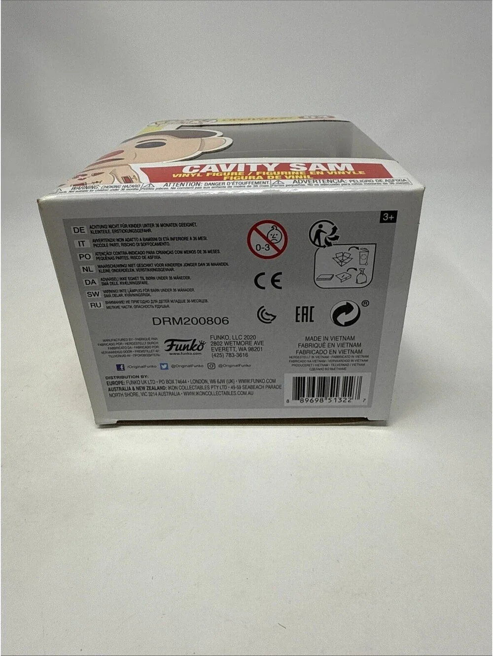Funko Pop Retro Toys Cavity Sam 04 Operation BOX DAMAGE READ